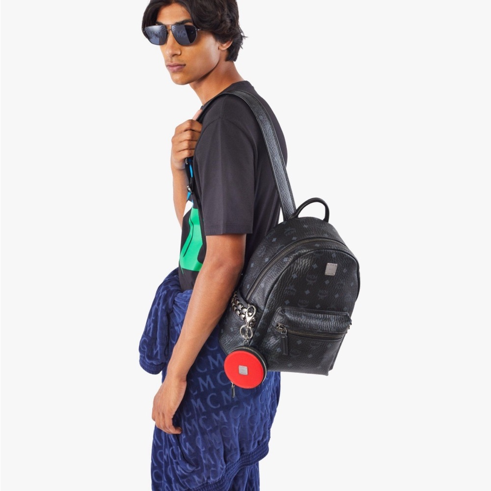 Mcm Studded Backpack - image 8